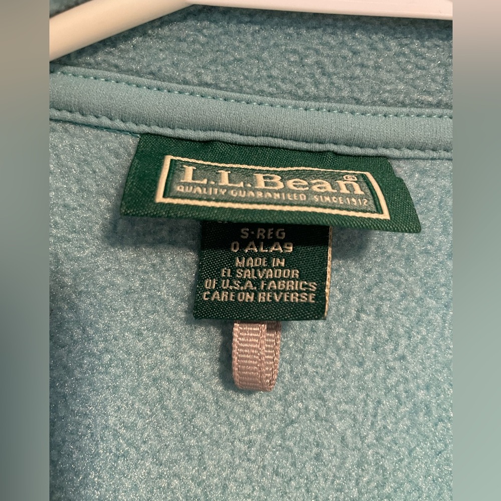 LL Bean fleece vest